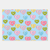 Sweet & Bright Donuts Serie Design 3 Inpakpapier Vel (Voorkant 3)