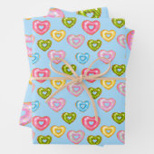 Sweet & Bright Donuts Serie Design 3 Inpakpapier Vel (In situ)