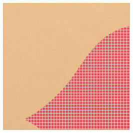 Sweet Bright Red Heart Pattern Stof