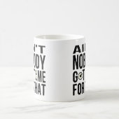 Sweet Brown Funny heeft daar geen tijd voor. Koffiemok (Center)