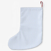 Sweet Brown Hair Princess Personalized Stocking Kleine Kerstsok (Achterkant)