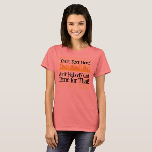 Sweet Brown persoonlijke T-Shirts (Voorkant volledig)