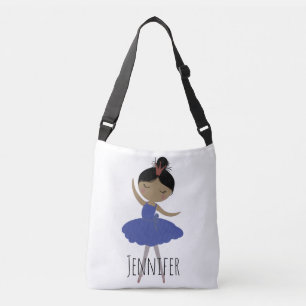 Sweet Brown Skin Girl Ballerina Canvas tas