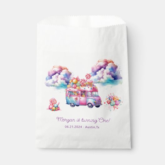 Sweet Budget CandyLane Kind is jarig Bedankzakje (Voorkant)