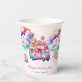 Sweet Budget CandyLane Kind is jarig Papieren Bekers (Voorkant)