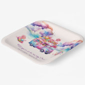 Sweet Budget CandyLane Kind is jarig Papieren Bordje (Gebogen)