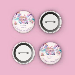 Sweet Budget CandyLane Kind is jarig Ronde Button 3,2 Cm