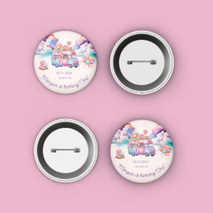 Sweet Budget CandyLane Kind is jarig Ronde Button 3,2 Cm