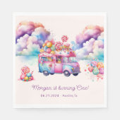 Sweet Budget CandyLane Kind is jarig Servet (Voorkant)