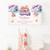 Sweet Budget CandyLane Kind Verjaardag Welkom Spandoek (Insitu)