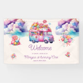 Sweet Budget CandyLane Kind Verjaardag Welkom Spandoek (Horizontaal)