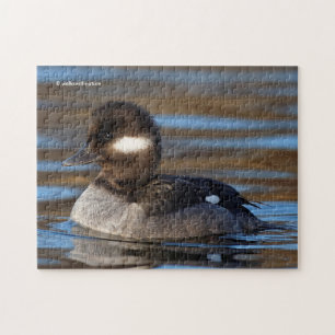 Sweet Bufflehead Duck op Sunlit Watts Legpuzzel