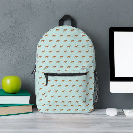 Sweet Bulldogs patroon gepersonaliseerd Bedrukte Rugzak