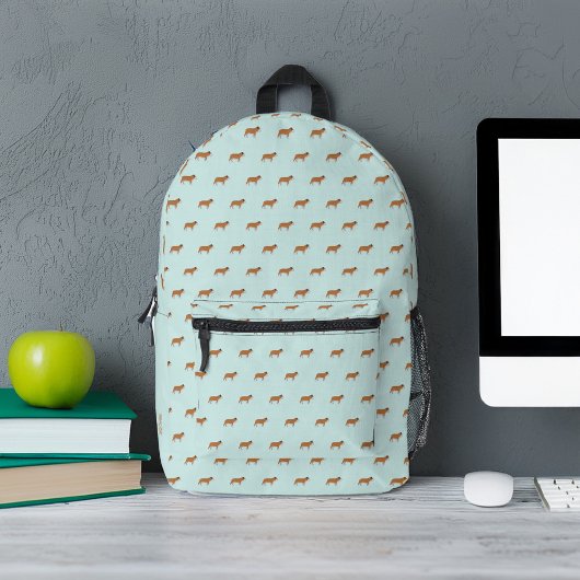 Sweet Bulldogs patroon gepersonaliseerd Bedrukte Rugzak