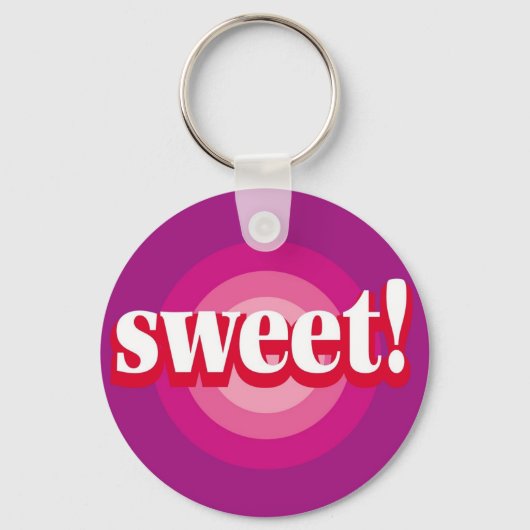 Sweet Bull's-Eye - Sleutelhanger (Voorkant)