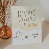 Sweet Bumble Bee Baby shower boeken en geschenken Reclamebord Met Voetstuk