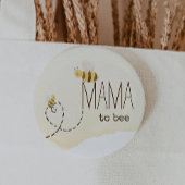 Sweet Bumblebee Baby shower Mama to Bee Button