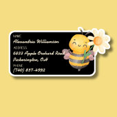 Sweet Bumblebee Bagage ID Sticker