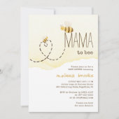 Sweet Bumblebee Mama om in één Baby shower te zijn Kaart (Voorkant)