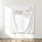 Sweet Bumblebee Mama to Bee Baby shower Achtergron Wandkleed