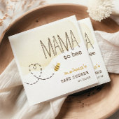 Sweet Bumblebee Mama to Bee Baby shower servetten
