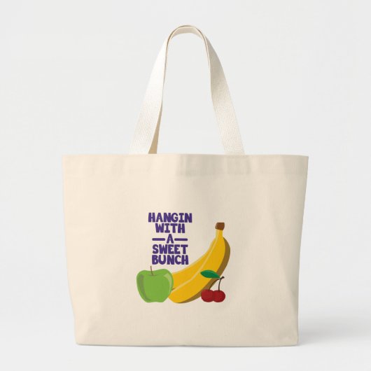 Sweet Bunch Grote Tote Bag (Voorkant)