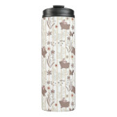 Sweet Bunny and Crown Nursery Print Thermosbeker (Voorkant)