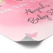 Sweet Bunny-Baby shower baby's zijn een lekker pak Poster (Hoek)