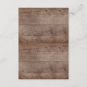 Sweet Bunny Baby shower Boek voor Baby Kaart (Achterkant)