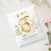 Sweet Bunny Baby shower Favor Bags Bedankzakje (Gezegeld)