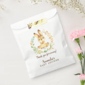 Sweet Bunny Baby shower Favor Bags Bedankzakje (Gezegeld)