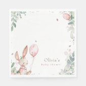 Sweet bunny baby shower servet (Voorkant)
