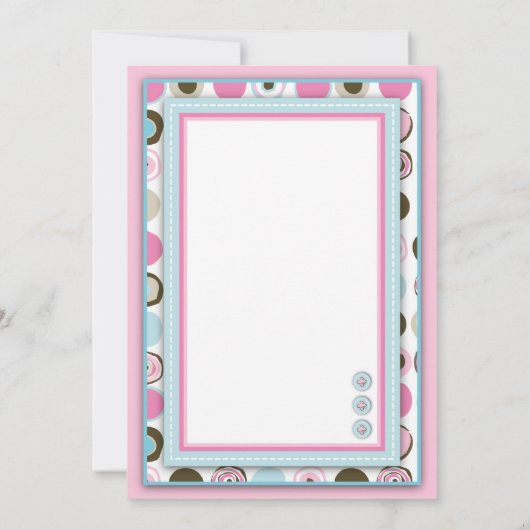 Sweet Bunny Card 2 Kaart (Achterkant)