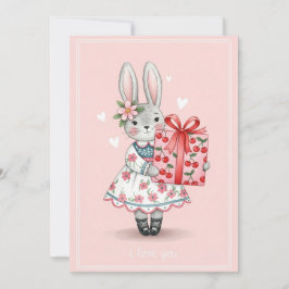 Sweet Bunny  Card Feestdagenkaart