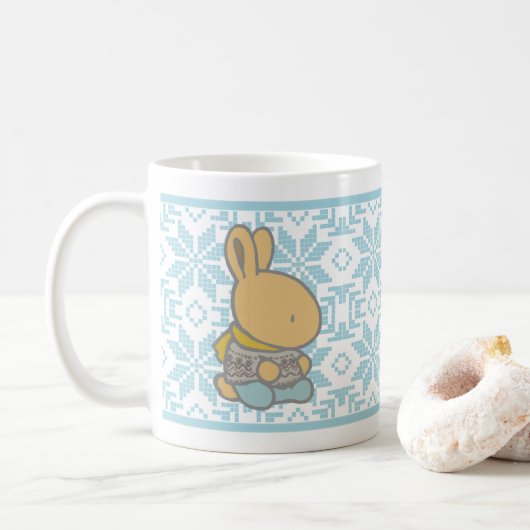Sweet Bunny Classic Winter Mok (Met donut)
