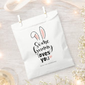 Sweet Bunny ervaart een beetje Bunny houdt van je  Bedankzakje (Geknipt)