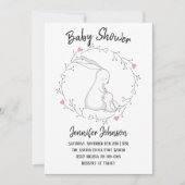Sweet Bunny Love Gender Neutral Baby shower Kaart (Voorkant)