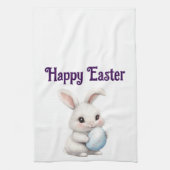 Sweet Bunny met ei keukenhanddoek (Verticaal)