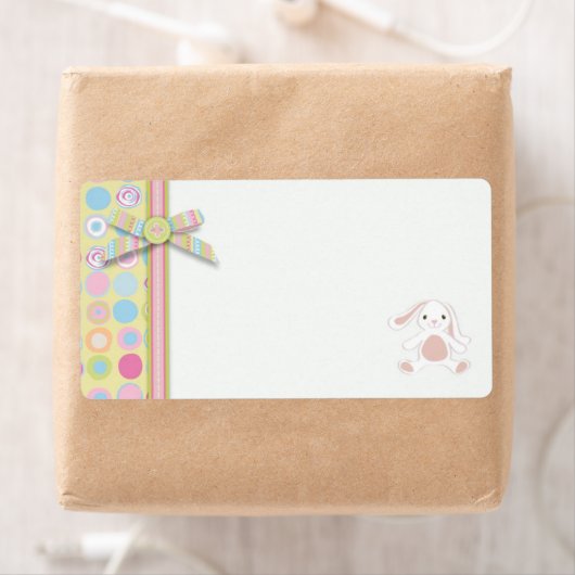 Sweet Bunny naamplaatje Etiket (Insitu)