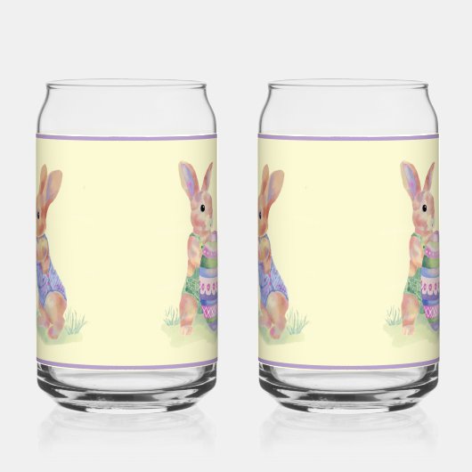 Sweet Bunny Soda Glass Blikvorm Glas (Links)