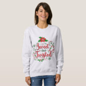 Sweet but Twisted Kerstshirt Trui (Voorkant volledig)