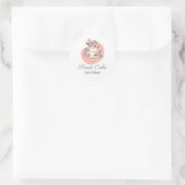 Sweet Cake Bakery Cake & Dessert Logo Ronde Sticker (Tas)