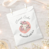 Sweet Cake Bakery Logo Paper Bags Bedankzakje (Geknipt)