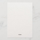 Sweet Cake Birthday Girl Party Kaart (Achterkant)