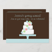 Sweet Cake Bridal Shower Kaart (Voorkant / Achterkant)