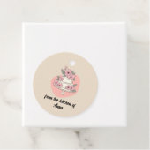 Sweet Cake Favorietags Bedankjes Labels (In situ)