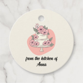 Sweet Cake Favorietags Bedankjes Labels