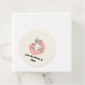 Sweet Cake Favorietags Bedankjes Labels (In situ)