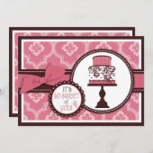 Sweet Cake Hartelijk dank Bedankkaart (Voorkant / Achterkant)