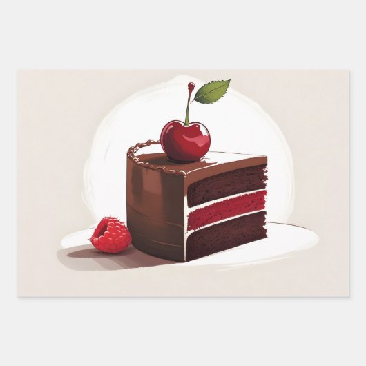 Sweet Cake Inpakpapier Vel (Voorkant 3)